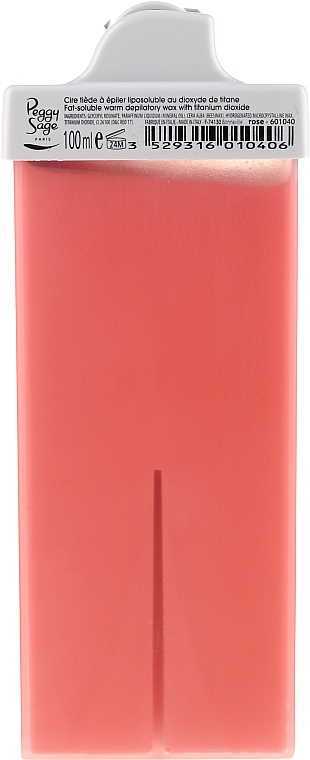 Warm Depilatory Wax Cartridge, narrow - Peggy Sage Cartridge Of Fat-Soluble Warm Depilatory Wax Rose — photo N1