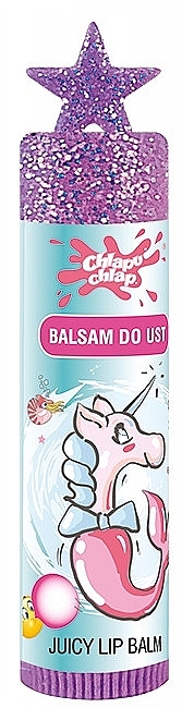 Lip Balm 'Juicy Lip Balm', chewing gum - Chlapu Chlap Bubble Gum — photo N8