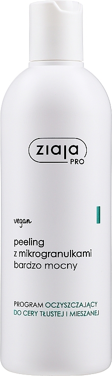Extra Strong Face Peeling with Microgranules - Ziaja Pro Very Strong Peeling With Microgranules — photo N1