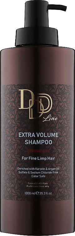 Volume Shampoo for Thin Hair - Clever Hair Cosmetics 3D Line Extra Volume Shampoo — photo N5