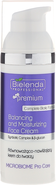 Balancing and Moisturizing Face Cream - Bielenda Professional Microbiome Pro Care Balancing And Moisturizing Face Cream — photo N1
