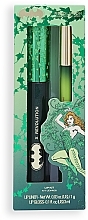 Set - Makeup Revolution X DC Lucky Kiss Poison Ivy Lip Kit (lip/gloss/3 ml + lip/liner/1 g) — photo N1