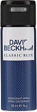 David Beckham Classic Blue - Deodorant-Spray — photo N2