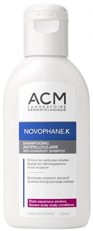 Anti-Dandruff Shampoo - ACM Laboratoires Novophane.K Anti-Dandruff Shampoo — photo N1