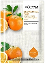 Fragrances, Perfumes, Cosmetics Brightening & Moisturizing Mask with Orange Extract - Mooyam Orange Facial Mask