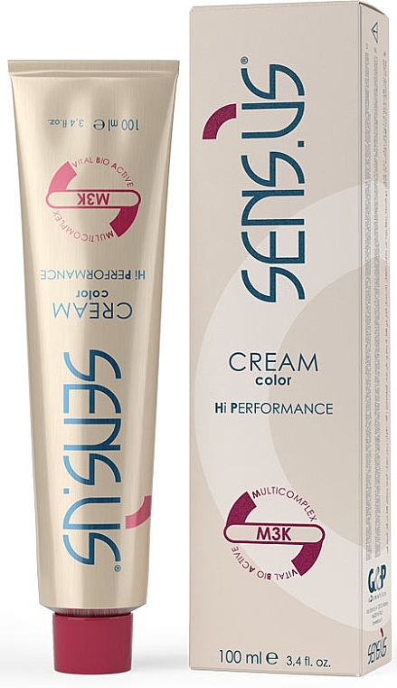 Cream Color - Sensus M3K Permanent Cream Color Hi Performance — photo N5