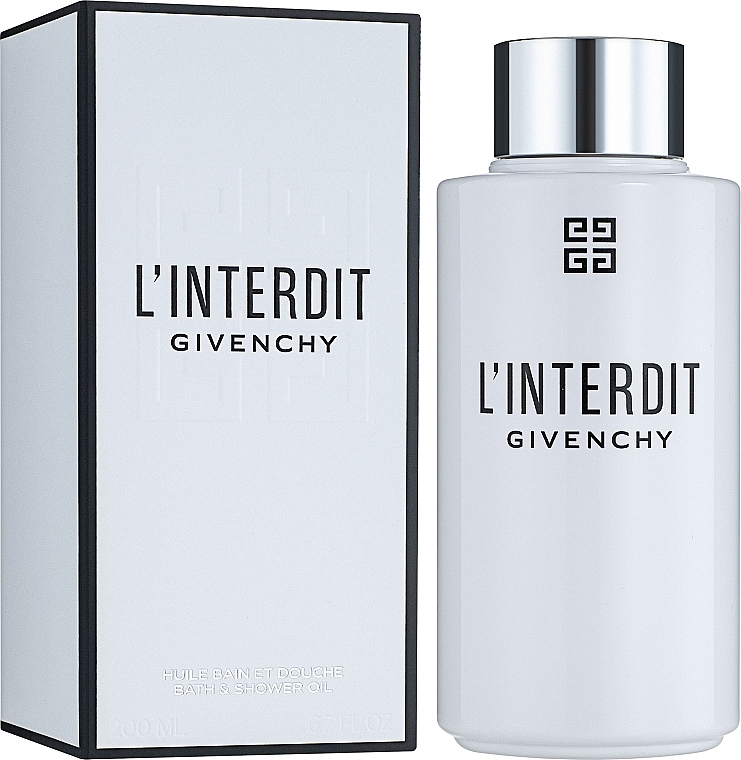Givenchy L'Interdit - Bath & Shower Oil  — photo N2