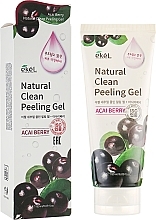 Facial Peeling Gel "Acai Berry" - Ekel Acai Berry Natural Clean Peeling Gel — photo N1