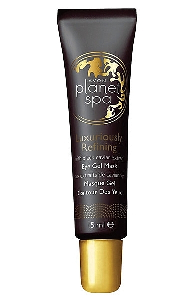 Eye Mask-Gel with Black Caviar Extract "Luxurious Renewal" - Avon  — photo N1