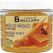 Fragrances, Perfumes, Cosmetics Massage Honey "Mulled Wine" - Fergio Bellaro Massage Honey Mulled Wine