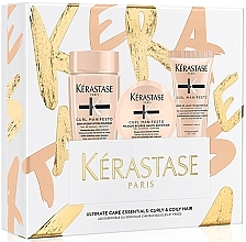 Fragrances, Perfumes, Cosmetics Set - Kerastase Curl Manifesto Discovery Gift Set (shm/80ml + h/cr/50ml + h/mask/75ml)