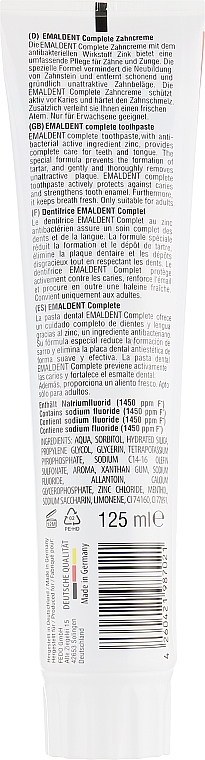 Antibacterial Toothpaste - Emaldent Complete Toothpaste — photo N2