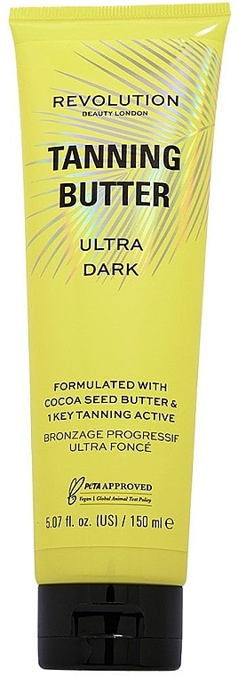 Self-Tanning Butter - Makeup Revolution Tanning Butter Ultra Dark — photo N1