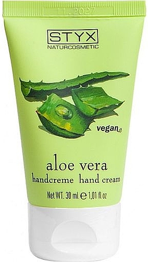 Aloe Vera Hand Cream - Styx Naturcosmetic Aloe Vera Hand Creme — photo N1