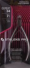 Fragrances, Perfumes, Cosmetics Professional Cuticle Nippers NE-34-7 "Expert" - Staleks Pro