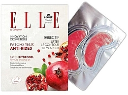 Hydrogel Patch with Pomegranate Extract - Elle By Collagena Pomegranate Anti-Wrinkle Hydrogel Patches — photo N1