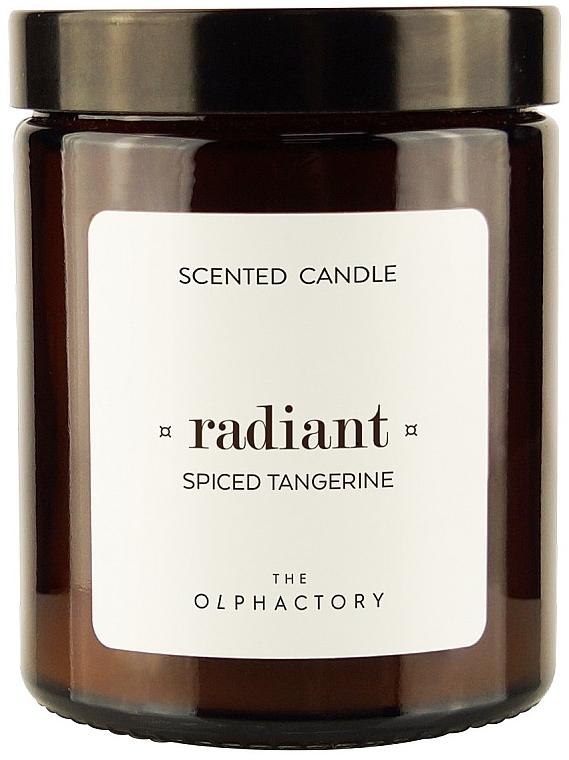 Scented Candle in Jar - Ambientair The Olphactory Radiant Spiced Tangerine Scented Candle — photo N1