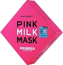 Fragrances, Perfumes, Cosmetics Face Mask - Duft & Doft Pink Milk Mask Tone Up+ Radiance