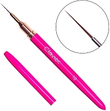 Decor Brush, 10 mm, No. 03 - Clavier Magenta  — photo N1