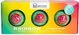 Fragrances, Perfumes, Cosmetics Bath Bombs 'Cocktail. Rainbow', orange and lemon - IDC Institute Bath Bombs