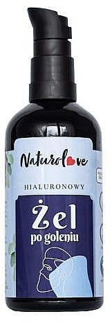 Hyaluronic After Shave Gel - Naturolove — photo N1