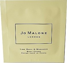 Fragrances, Perfumes, Cosmetics Jo Malone Lime Basil and Mandarin - Body Cream (sample)