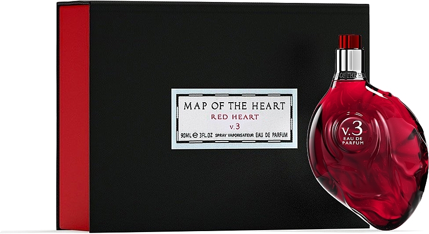 Map Of The Heart Red Heart - Perfumed Spray — photo N2