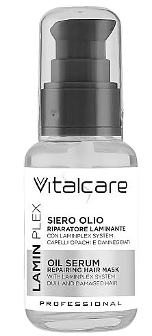 Revitalizing Hair Serum - Vitalcare Professional Lamin Plex Hair Oil Serum — photo N1