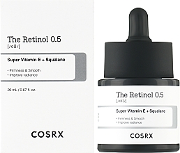 Retinol Face Oil 0.5% - Cosrx The Retinol 0.5 Super Vitamin E + Squalane — photo N2