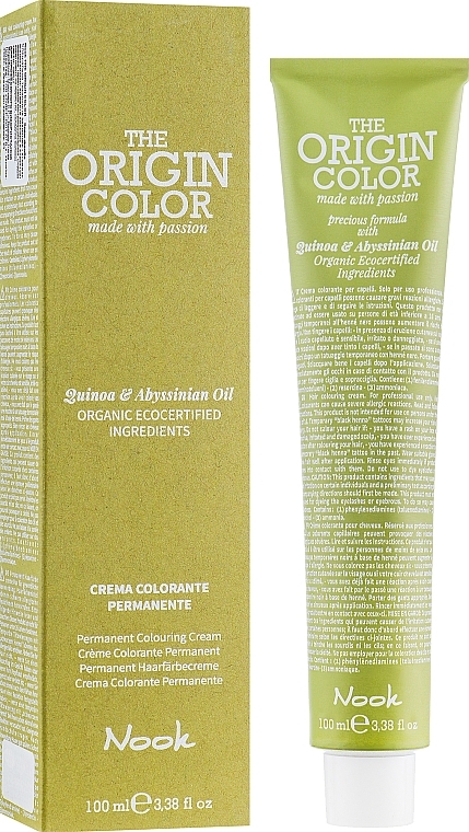 Hair Cream Color - Nook The Origin Color Cream — photo N1