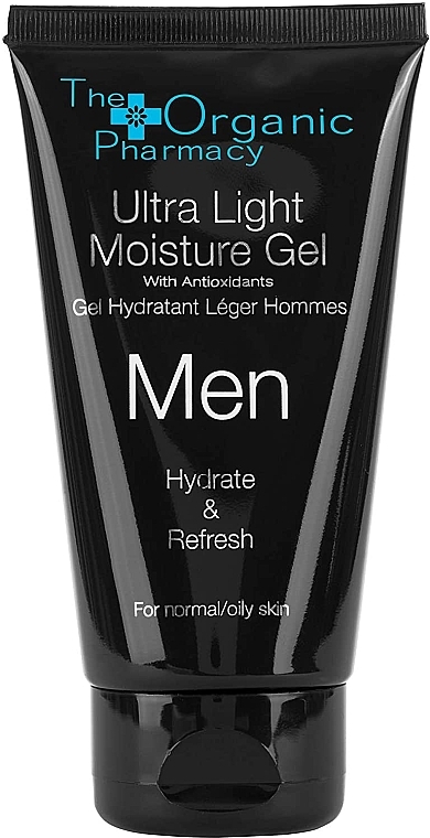 Ultra-Light Moisturizing Men Gel - The Organic Pharmacy Men Ultra Light Moisture Gel — photo N2