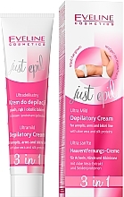 3-in-1 Ultra Gentle Hair Removal Cream - Eveline Cosmetics Just Epil  — photo N2