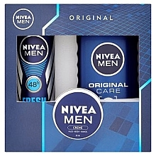 Fragrances, Perfumes, Cosmetics Set - NIVEA Men Original (sh/gel/250ml + deo/150ml + cr/30ml)