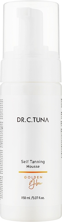 Self-Tanning Body Mousse - Farmasi Dr. C. Tuna Self Tanning Mousse Golden Glow — photo N3