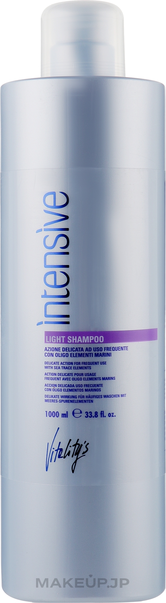 Daily Use Shampoo - Vitality's Intensive Light Shampoo — photo 1000 ml