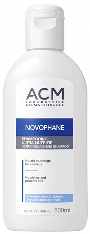 Ultra-Nourishing Hair Shampoo - ACM Laboratoires Novophane Ultra-Nourishing Shampoo — photo N1