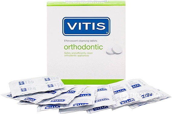 Fizzing Tablets, 32pcs - Dentaid Vitis Orthodontic — photo N3