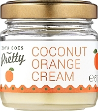 Fragrances, Perfumes, Cosmetics Coconut & Orange Body Cream - Zoya Goes Pretty Coconut Orange Cream