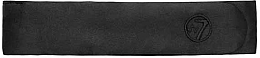 Headband, black - W7 Cosmetics Band Satin Chic Black — photo N2