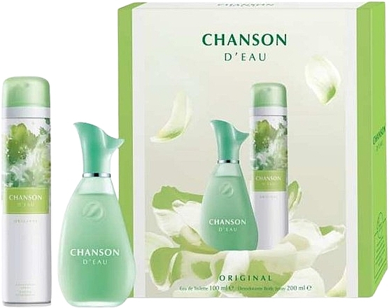 Coty Chanson D'eau Original - Set (edt/100ml + deo/200ml) — photo N1