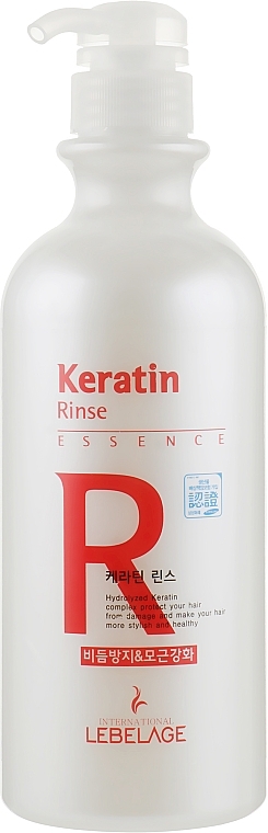 Keratin Conditioner - Lebelage Keratin Rinse — photo N1