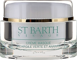 Green Clay and Pineapple Face Cream Mask - Ligne St Barth Cream Mask With Green Clay And Pineapple — photo N2