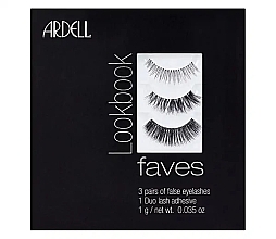 Lash Individuals - Ardell Faux Mink Individuals Knot Free Short Black — photo N1