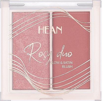 Blush - Hean Rosy Duo Glow & Satin Blush — photo N3