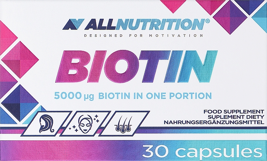 GIFT:   Biotin Food Supplement - Allnutrition Biotin — photo N1