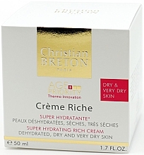 Moisturizing Cream for Dry Skin - Christian Breton Age Priority Super Hydrating Rich Cream — photo N2