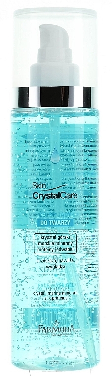 Facial Washing Gel - Farmona Skin Crystal Care Face Wash Gel — photo N1