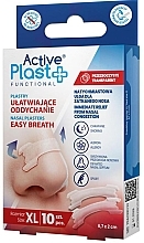 呼吸パッチ、透明 - Ntrade Active Plast Functional Easy Breath XL Nasal Plasters — photo N1