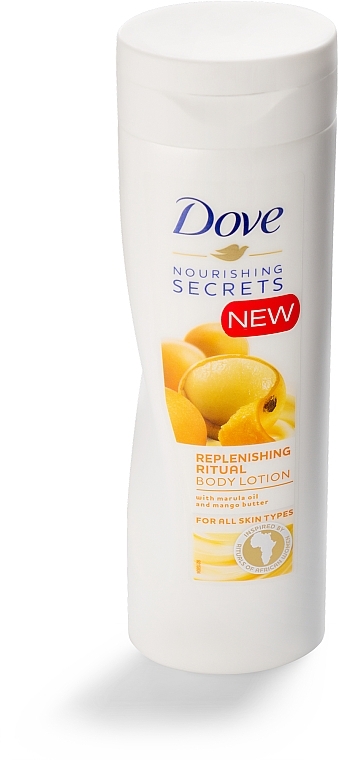 Body Lotion with Mango and Marula Oils - Dove Nourishing Secrets Invigorating Ritual Body Lotion — photo N5