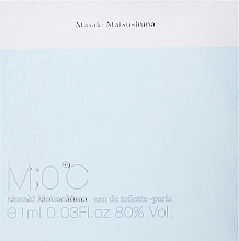 Masaki Matsushima M 0c Men - Eau de Toilette (sample) — photo N2